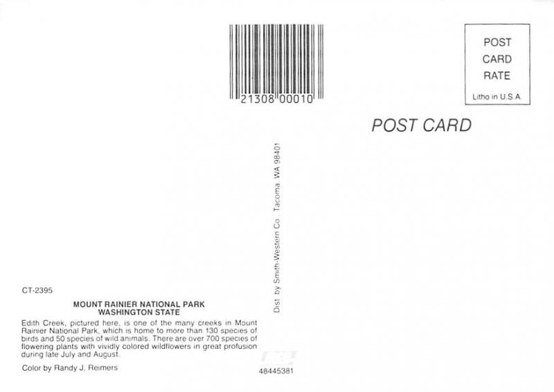 Mount Rainier National Park - Washington