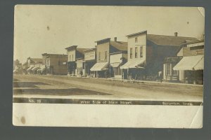 Scranton IOWA RP 1907 MAIN STREET nr Carroll Jefferson Lake City Glidden IA