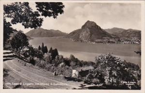 Switzerland Lago di Lugano col Monte San Salvatore Photo