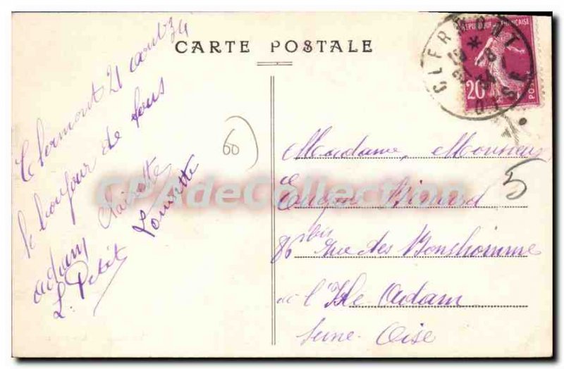 Old Postcard Clermont Fontaine Mass