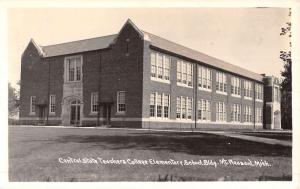 Mt Pleasant Michigan Teachers College Real Photo Antique Postcard K52295