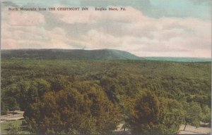 Postcard North Mountain from Crestmont Inn Eagles Mere PA