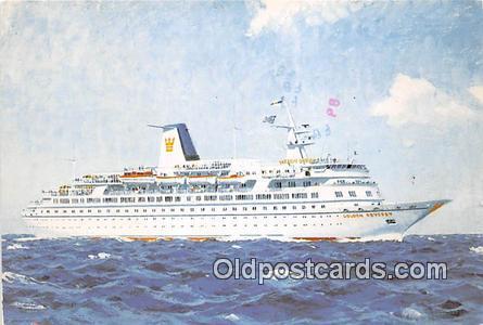 MS Golden Odyssey Royal Cruise Line Ship Postcard Post Card Royal Cruise Line...