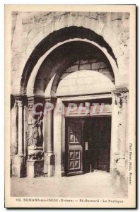 Old Postcard Romans sur Isere Drome St Bernard Portico