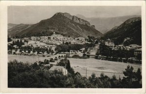 CPA Digne-les-Bains la ville-la bleone and the dourbes bar (1208437) 