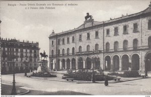 PERUGIA, Umbria, Italy, 1900-1910s; Piazza Vittorio Emanuele