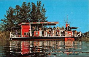 Fort Myers Beach Florida Lazy Bones Shanty Boat Vintage Postcard K85250