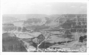 Arizona Grand Canyon Pima Point Colorado River Frasher RPPC Photo Postcard 13680