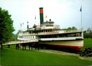 Vermont Shelburne Museum S S Ticonderoga Steamer