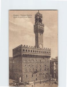 Postcard Palazzo Vecchio Florence Italy