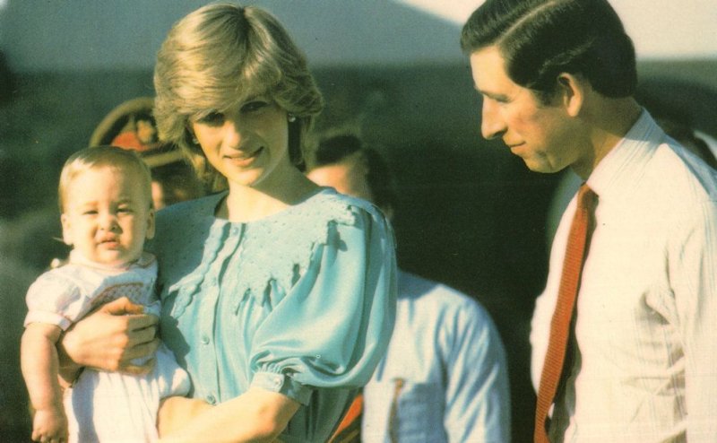 Princess Diana Prince Charles Alice Springs Australia 1983 Postcard ...