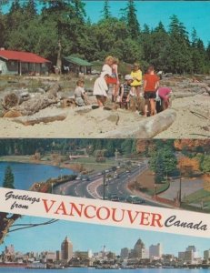 Vancouver Canada Beach 2x Postcard s