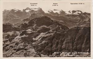 Switzerland Blick von Wildspitz gegen Urirotstock und Spannoerter Photo