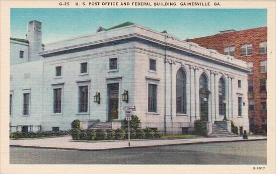 U S Post Office And Federal Building Gainesville Georgia