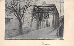Main Street New Paltz, New York Postcard