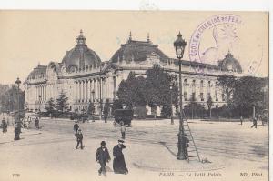 BF11599 le petit palais  paris france  front/back image