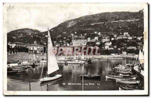 Old Postcard Beaulieu Port Boat