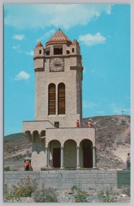 Death Valley California~Scotty's Castle~Watch Tower~Vintage Postcard