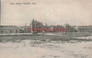 OH, Toledo, Ohio, Union Railroad Depot Station, Exterior View