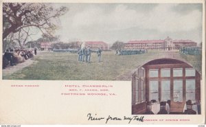 FORTRESS MONROE , Virginia , PMC 1898 ; Dress Parade