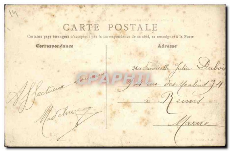 Old Postcard Around Vire Viaduct Martilly