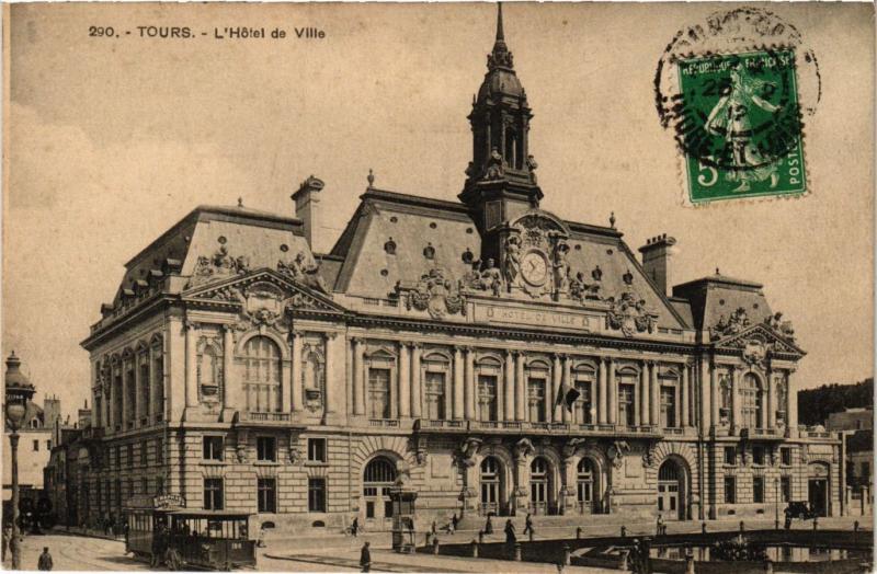 CPA TOURS - L'Hotel de Ville (298781)