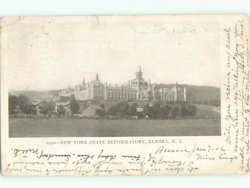 Pre-1907 NY STATE REFORMATORY Elmira New York NY n6780