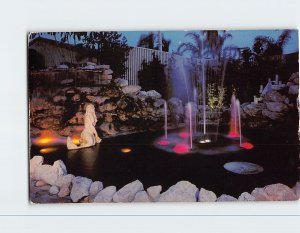 Postcard Webb Citys Water Falls And Ballet St. Petersburg Florida