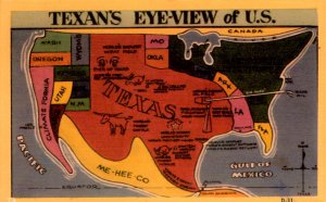 A Texan's Eye-View of the U.S. - in the 1940s