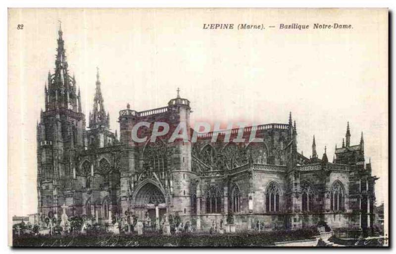 Old Postcard The Thorn Notre Dame