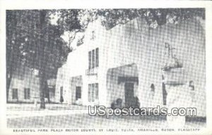 Park Plaza Motor Courts - Raton, Arizona AZ Postcard