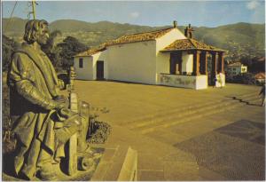 Portugal, FUNCHAL, Madeira, Estatua de Cristovao Colombo, unused Postcard