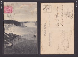 Postcard, CANADA, Niagara Falls, General View from Bridge