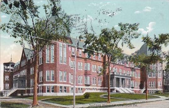 Maine Lewiston Sisters Hospital 1910