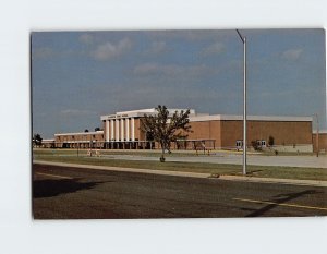 Postcard Comprehensive High School Greetings From Plymouth Wisconsin USA