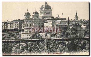 Old Postcard Bern Bundespalast