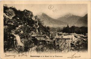 CPA SASSENAGE - SASSENAGE et le Massif de la CHARTREUSE (489652)