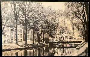 Vintage Postcard 1907-1915 The Canal & Mills, Lewiston, Maine (ME)