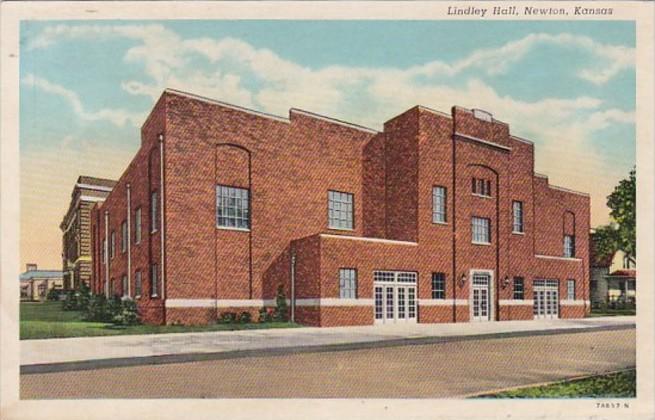 Kansas Newton Lindley Hall Curteich