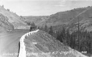 Autos 1940s Minatn Hill Oregon Wallowa Scenic Highway RPPC real photo 1030