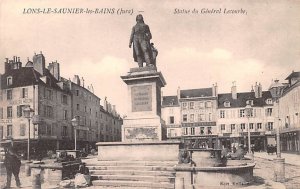 Statue du General Lecourbe Lons Le Saunier les Bains France Unused 