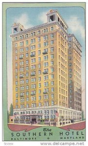 The Southern Hotel, Baltimore, Maryland, PU-1944