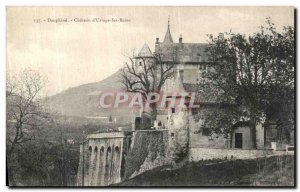 Old Postcard Dauphine the Uriage Bains Le Chateau