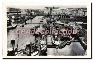Postcard Old Port Brest War and the Pont National