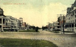 Sixth Ave. in Asbury Park, New Jersey