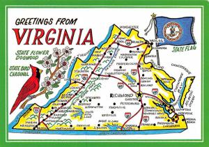 Virginia - Map