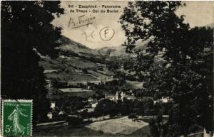 CPA THEYS - Panorama de THEYS - Col du Buriot - Dauphiné (489666)