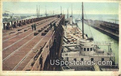 South Shore Railway Docks in Marquette, Michigan