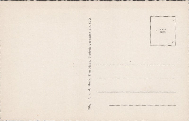 Netherlands Scheveningen Boulevard Vintage RPPC C013