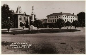 RP: LA GRANGE , Ohio , 1940s ; N.W. Corner Public Square